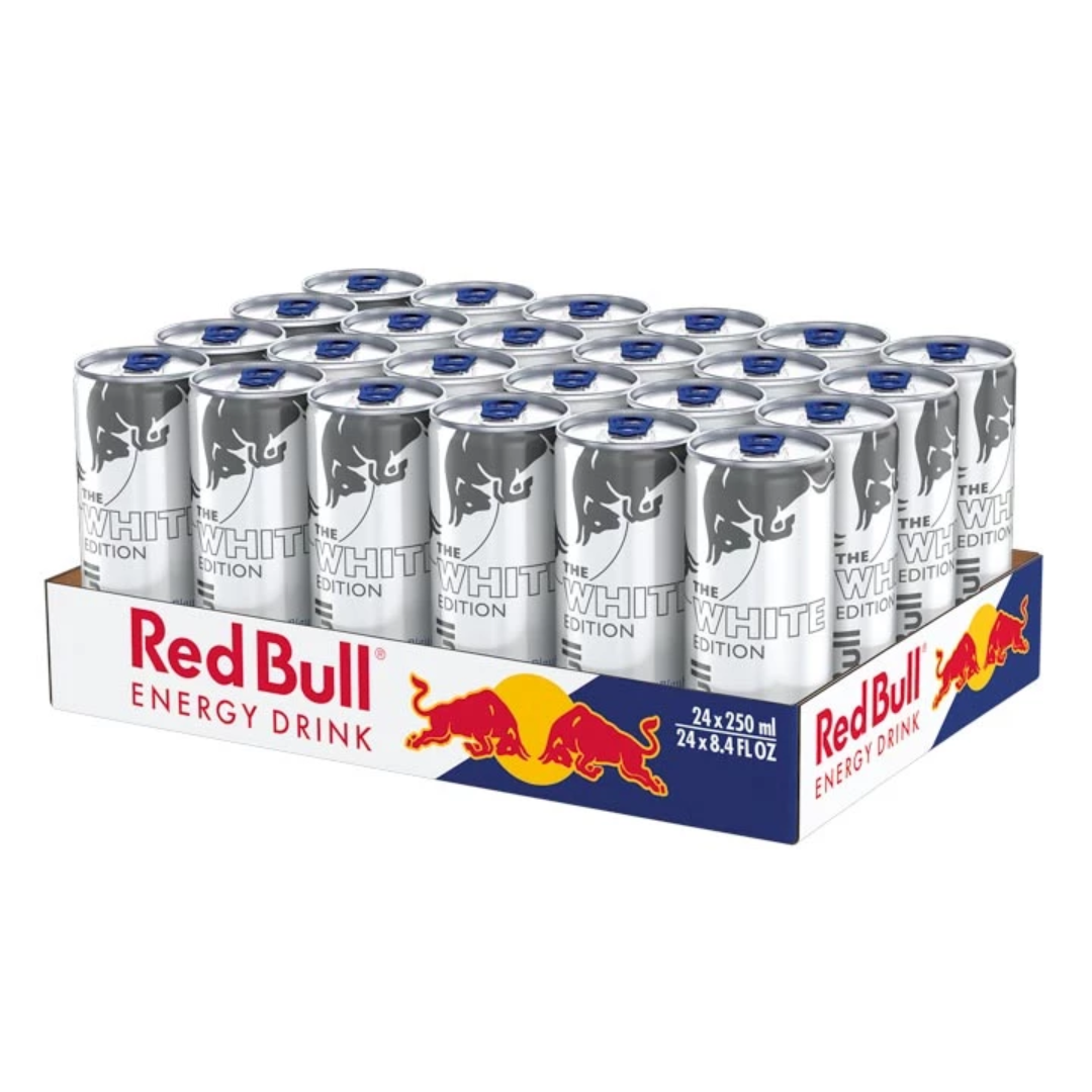 Red Bull White Edition Energy Drink 24x250ml Refreshing Boost Drink Premium Energy Beverage Pack