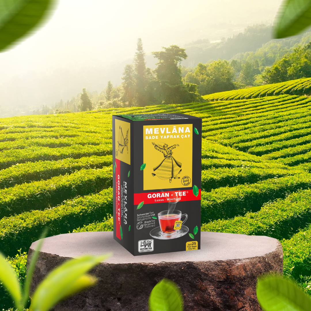 Goran Tea Mevlana Tea Bags Classic Turkish Poşet Çay Rich Flavor Convenient Daily Brewing Option