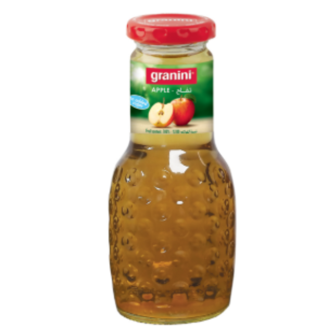 Granini Apple Juice 250ml No Added Sugar Natural Fruit Juice Refreshing Healthy Drink for Daily Use
