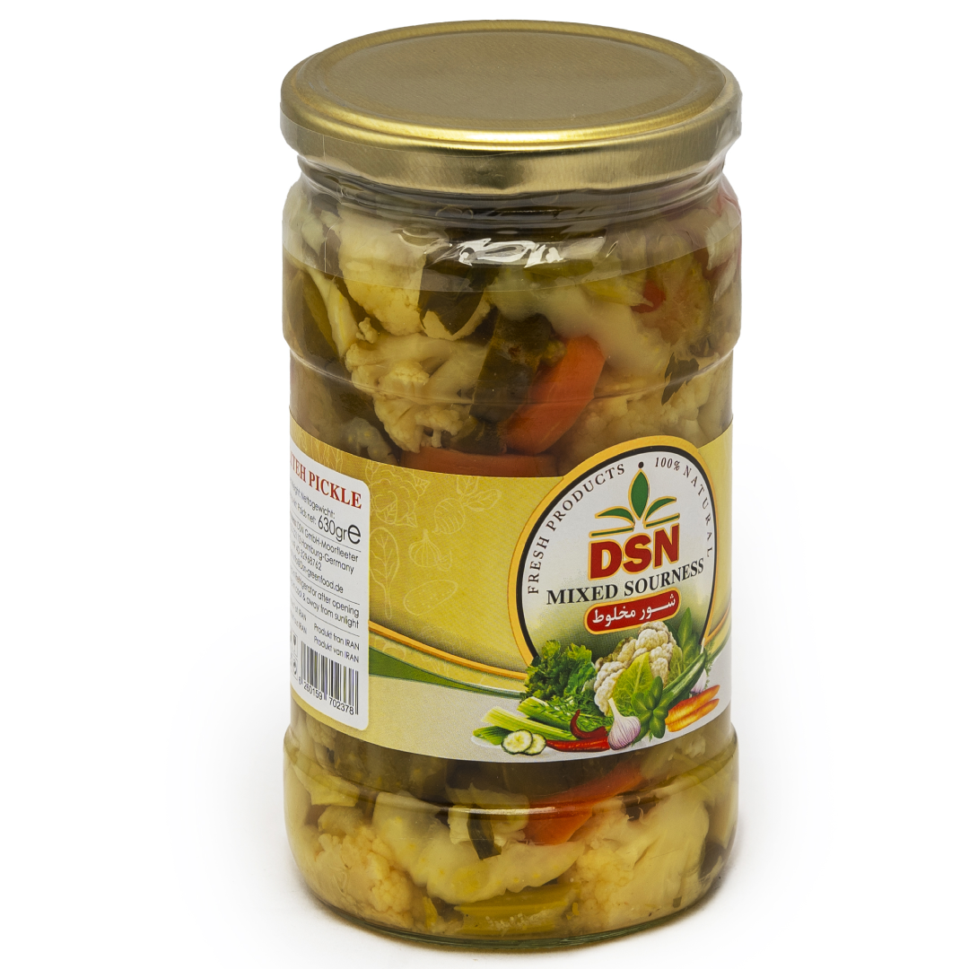 DSN Mixed Sourness Pickle Tangy Flavor Mixed Pickle Perfect Side Dish for Meals and Snacks