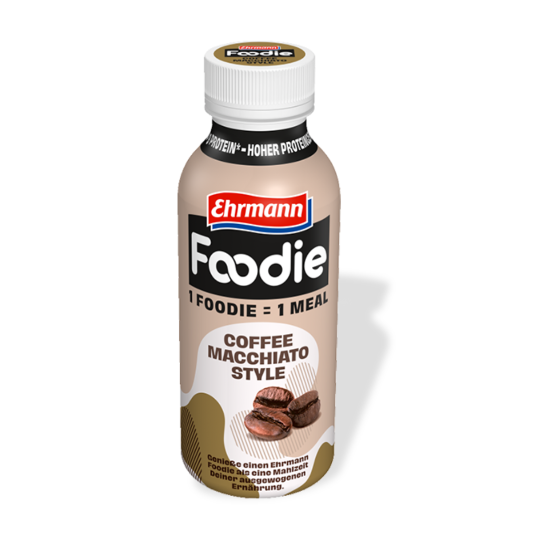 Foodie Coffee Macchiato Style Ready to Drink Coffee Beverage Smooth Taste Energizing Drink