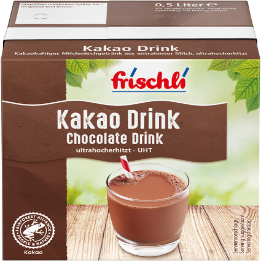 Kakao Chocolate Drink 0.5L Rich Creamy Cocoa Beverage Smooth Taste Ready to Drink Chilled Delight