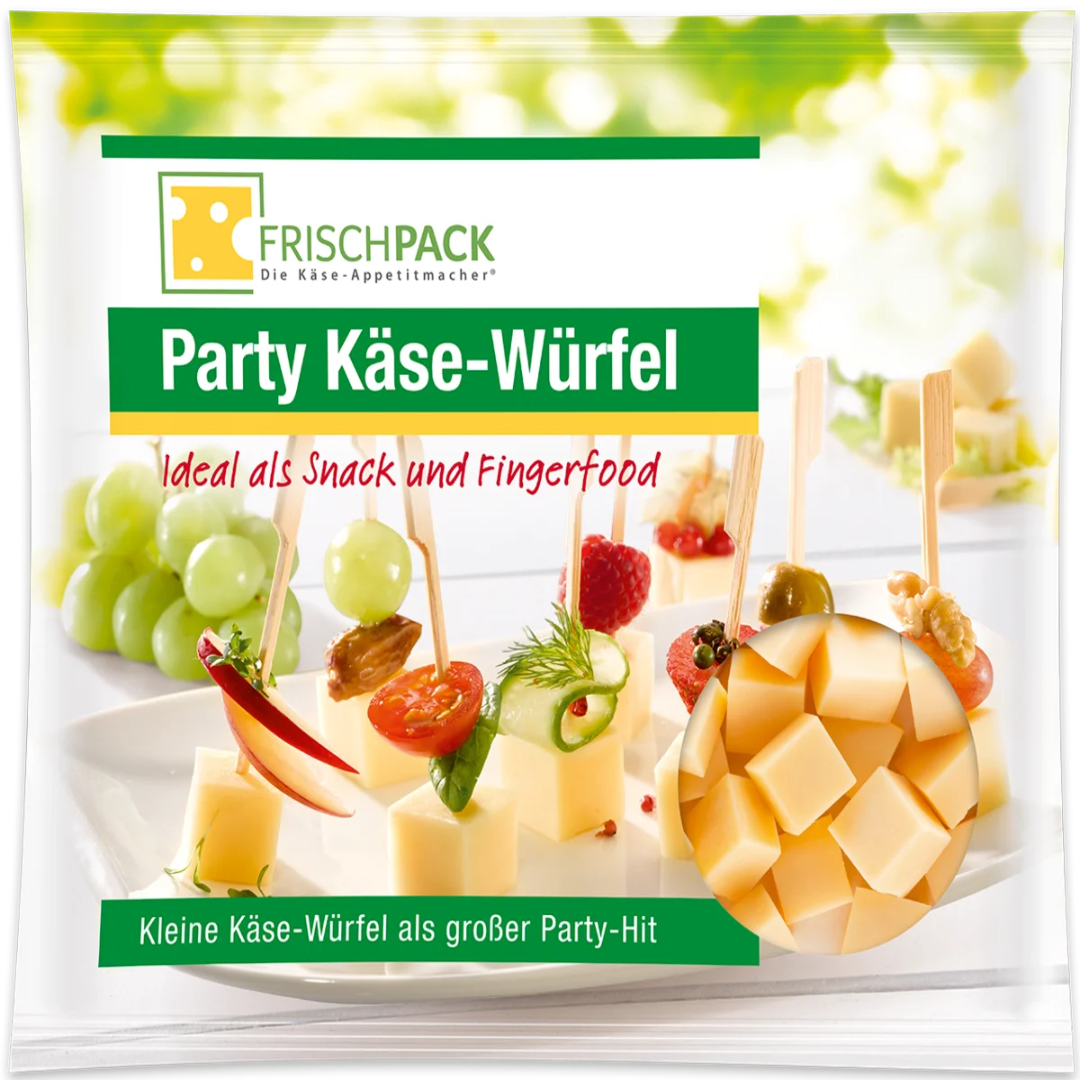 Gouda Party Cubes 500g Diced Cheese Ready to Serve Snack Platter Cheese for Parties and Events