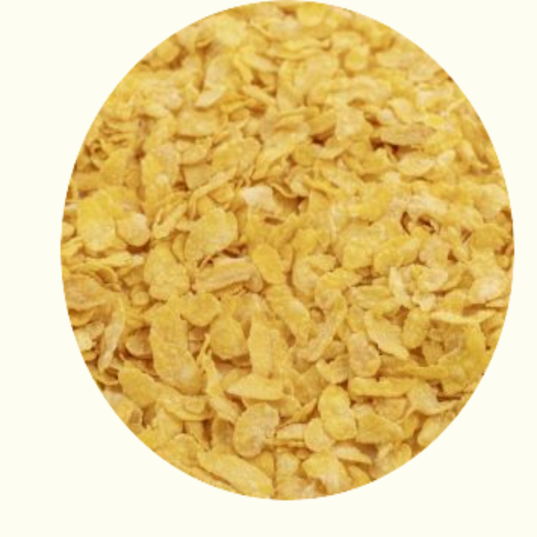 Brüggen Crispy Flakes Breakfast Cereal Crunchy Healthy Flakes for Milk and Morning Meals