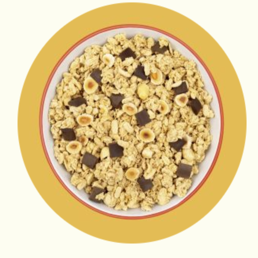 Crunchy Muesli Healthy Breakfast Mix Oats Nuts Fruits High Fiber Energy Boosting Cereal