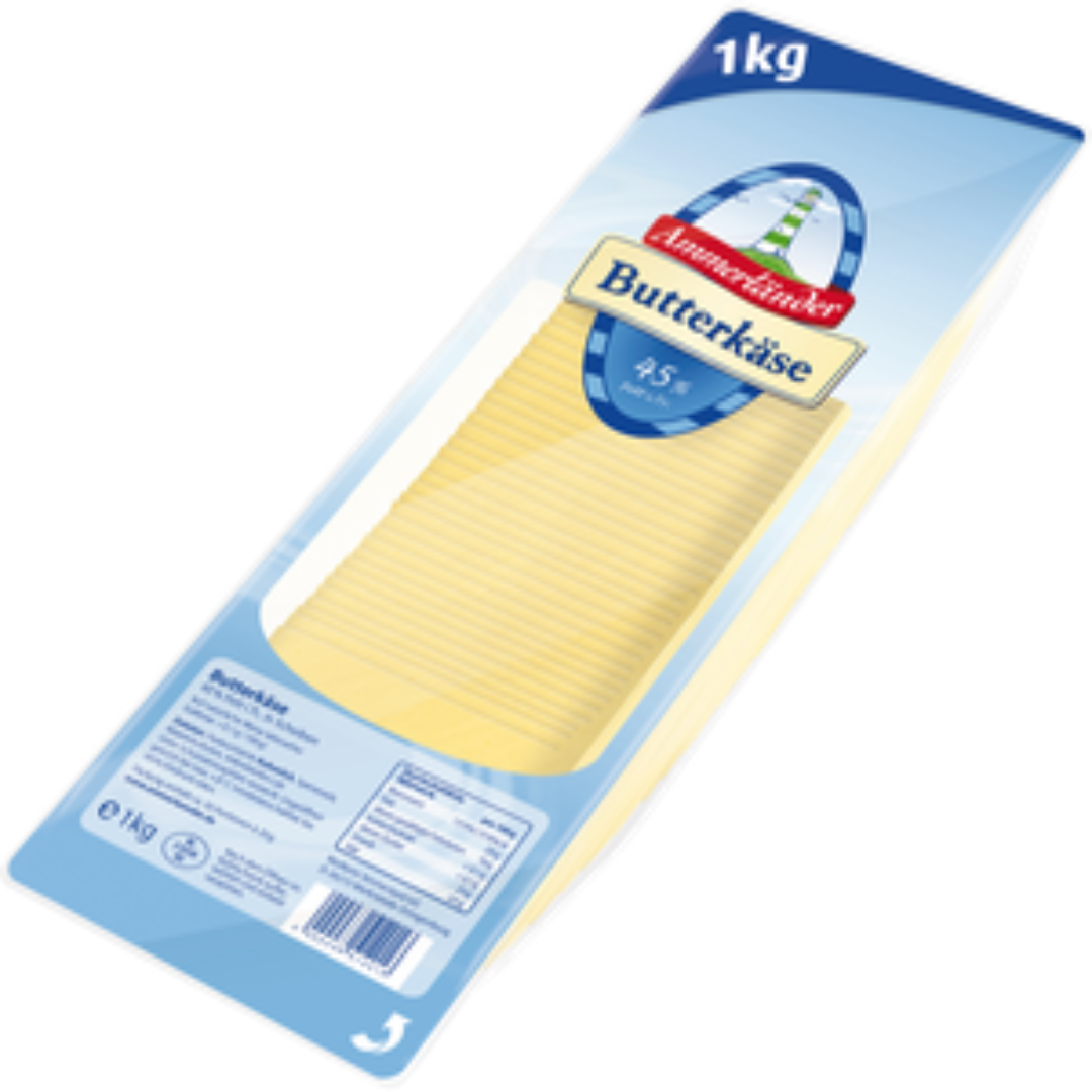 Sliced Cheese Packs 1kg Ready to Use Cheese Slices Perfect for Sandwich Burger Snacks Meals