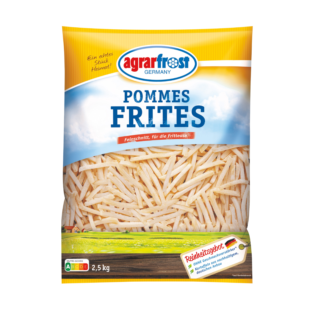 French Fries FS Premium Quality Frozen Potato Fries Crispy Snack for Fast Food and Home Cooking