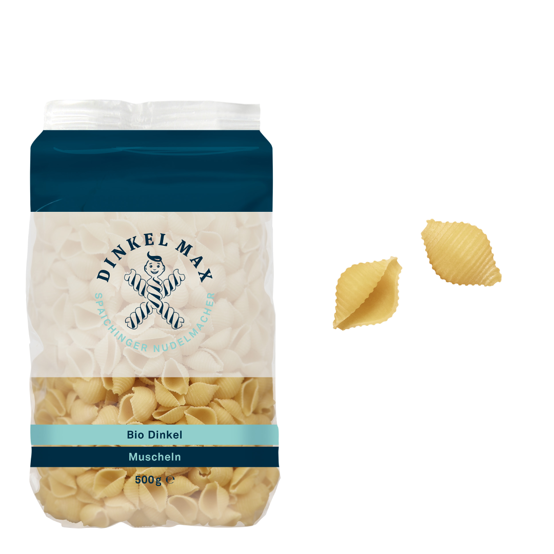 Organic Spelt Mussels Pasta Healthy Organic Shell Pasta Rich Fiber Nutritious Meal Option Cooking