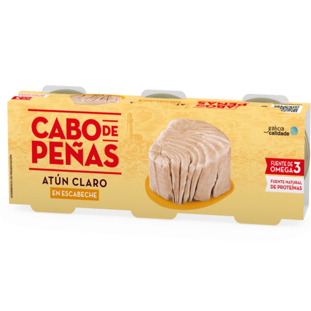 Light Tuna in Escabeche RO-85 Pack-3 Premium Marinated Tuna Tangy Flavor Ready to Eat Seafood