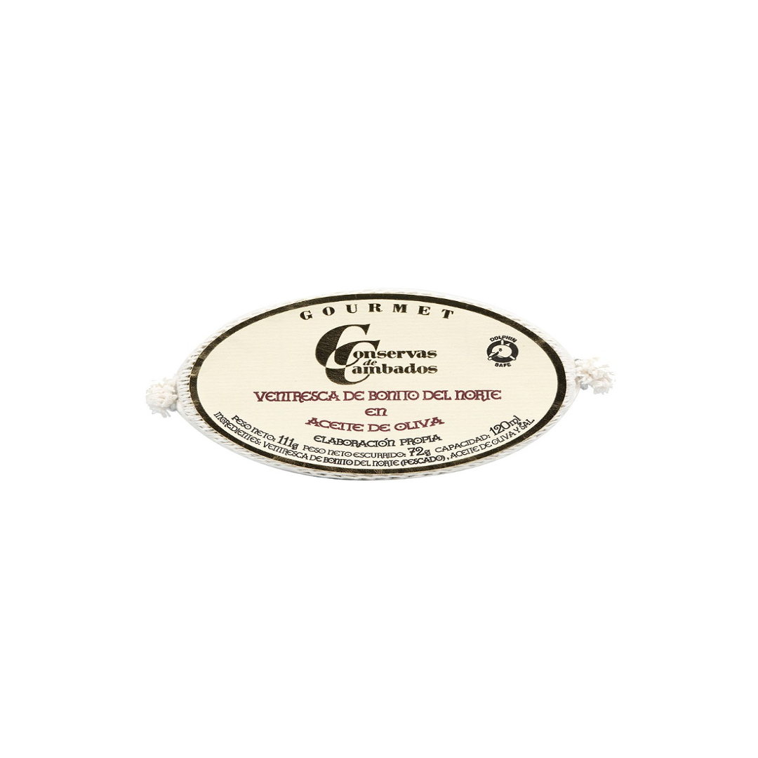 Ventresca de Bonito del Norte in Olive Oil Premium White Tuna Belly Gourmet Seafood Delicacy