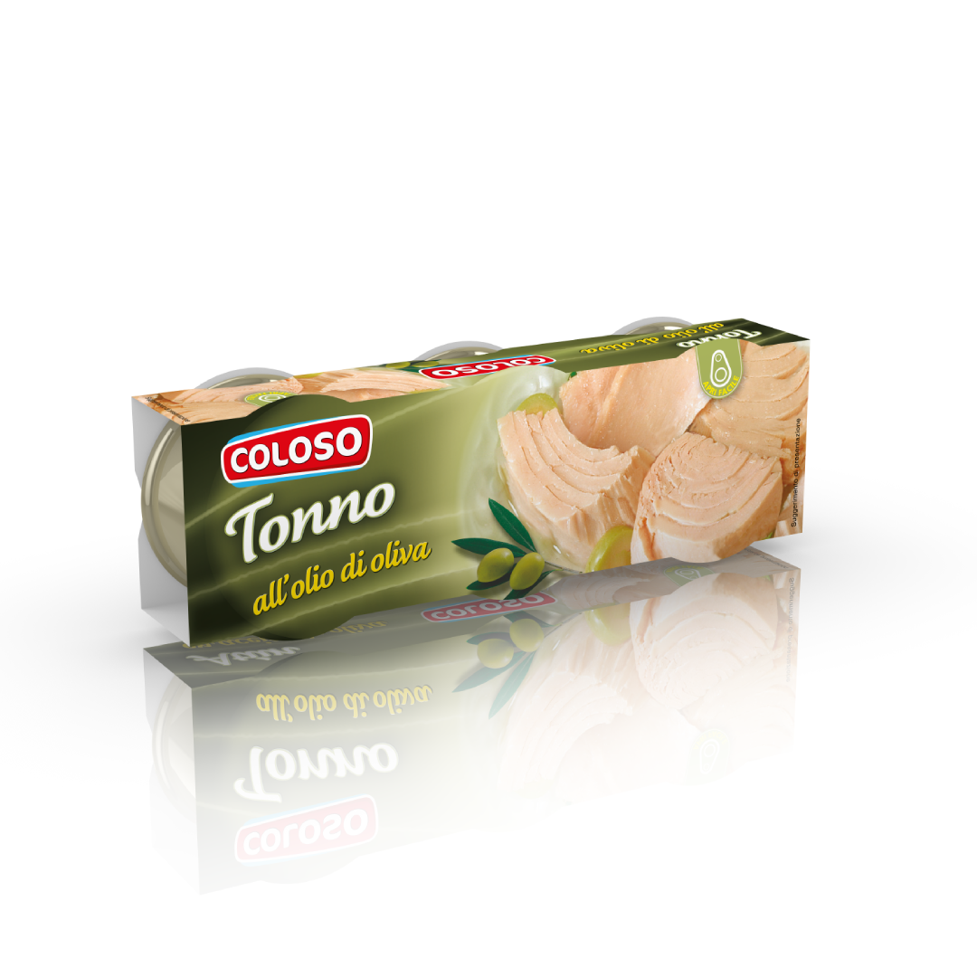 Coloso Tuna in Olive Oil Pack of 3 Premium Canned Tuna 3 x 52g Drained Weight Rich Flavor