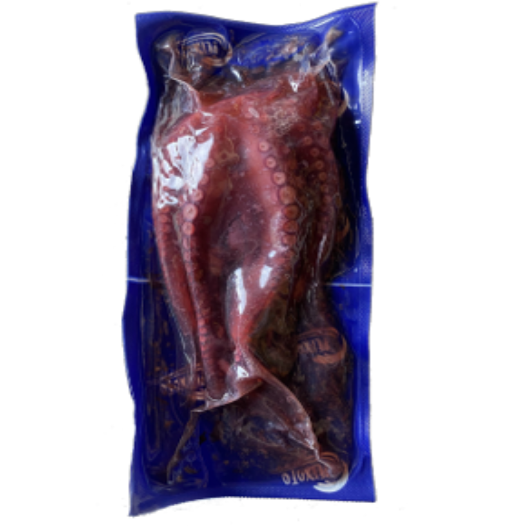 Medio Pulpo Half Octopus Fresh Seafood Premium Quality Tender Cut Perfect for Cooking Recipes