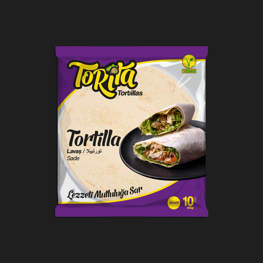 Order Plain Lavash 25cm Soft Thin Bread Premium Quality Fresh Flatbread Online for Cooking