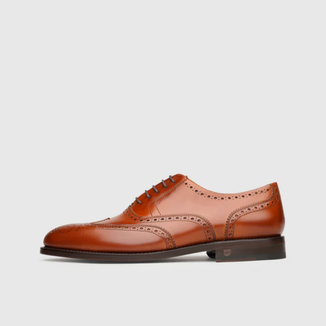 Henry Stevens Winston FBO Leather Shoes Classic Formal Footwear Stylish Durable Office Shoes