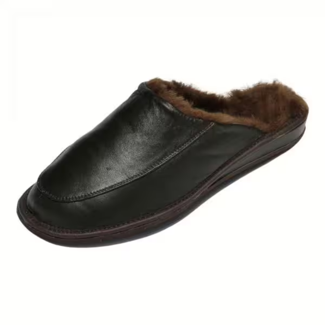 Sheepskin Indoor Leather Slippers JAN Soft Warm Cozy Comfortable Home Wear Premium Quality