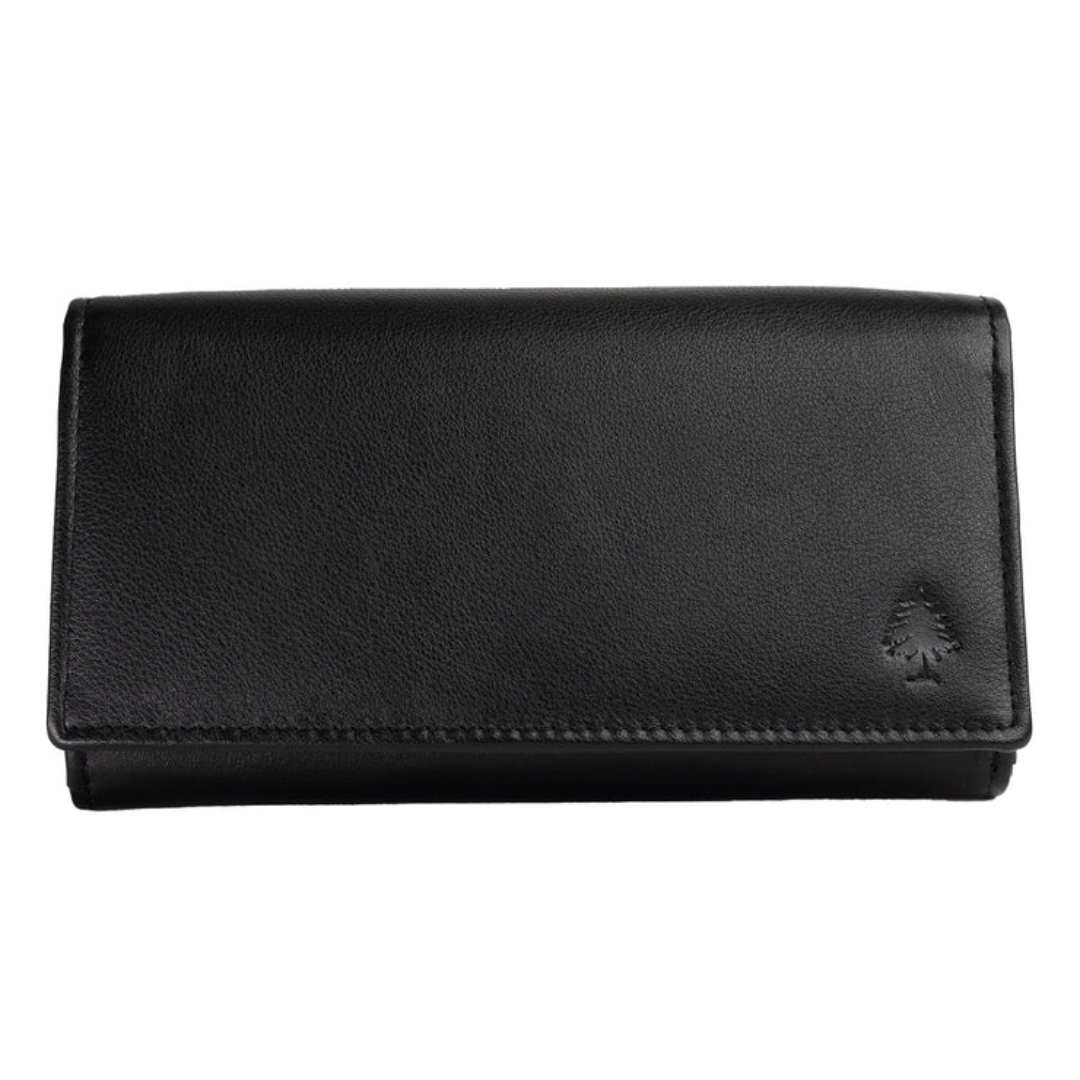 Jiro Large Leather Purse Women Wallet with Many Compartments Stylish Organizer Handbag