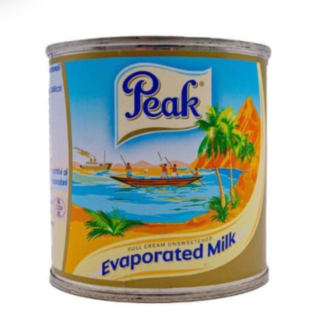 Peak Evaporated Milk 170g Rich Creamy Milk for Tea Coffee Cooking and Baking Daily Use