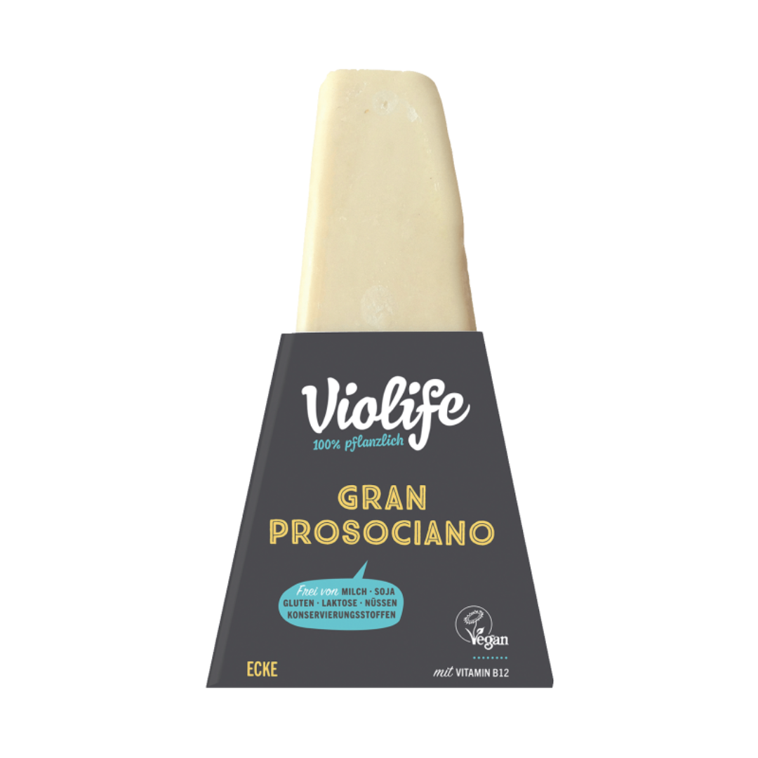 Violife Gran Prosociano Vegan Parmesan Cheese Dairy Free Hard Cheese for Pasta Topping Flavor