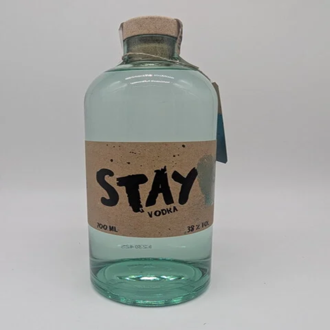 STAY Vodka 38% Premium Quality Vodka Smooth Taste Perfect for Cocktails and Party Drinks