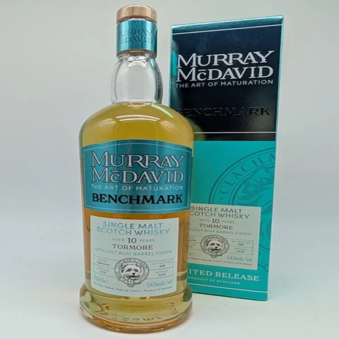 Tormore 2015 MMcD Rum Finish 54.1% Single Malt Scotch Whisky Limited Edition Rich Flavor