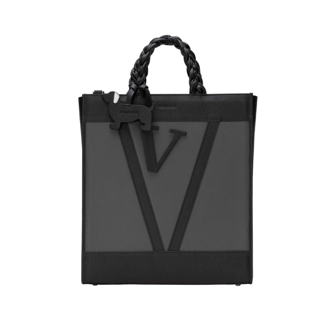 Premium Tote Bag Smooth Calfskin Braided Handles Luxury Handbag for Women Daily Use Style