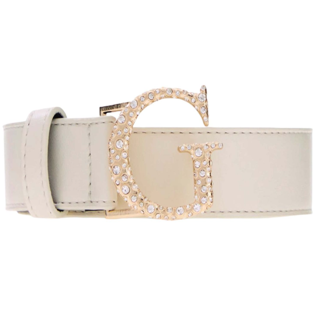Shop Gürtel Leather Dress Belt H30 W85 Cream White Elegant Formal Wear Belt Online India