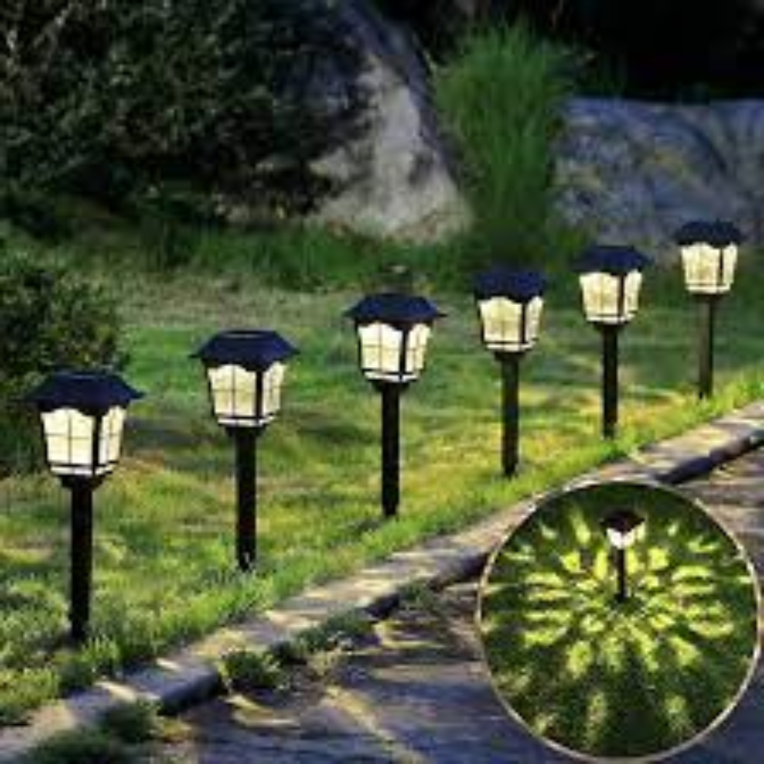 Solar Path Lights For Outdoor Garden Decoration