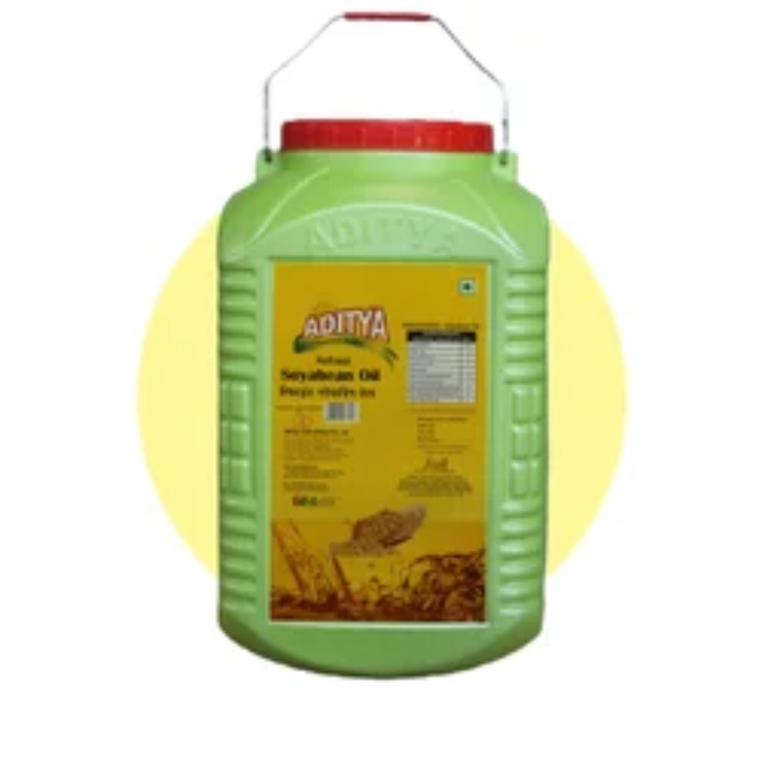 Wholesale Supplier of 15 Kg Aditya Soybean Refined Oil
