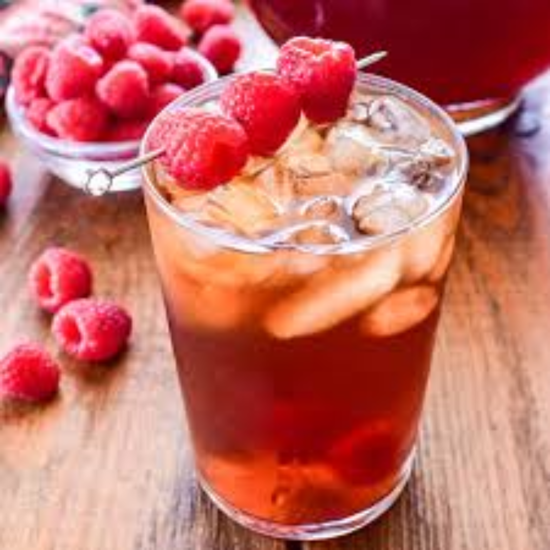 Raspberry Iced Tea for Refreshing Summer Berry Flavour