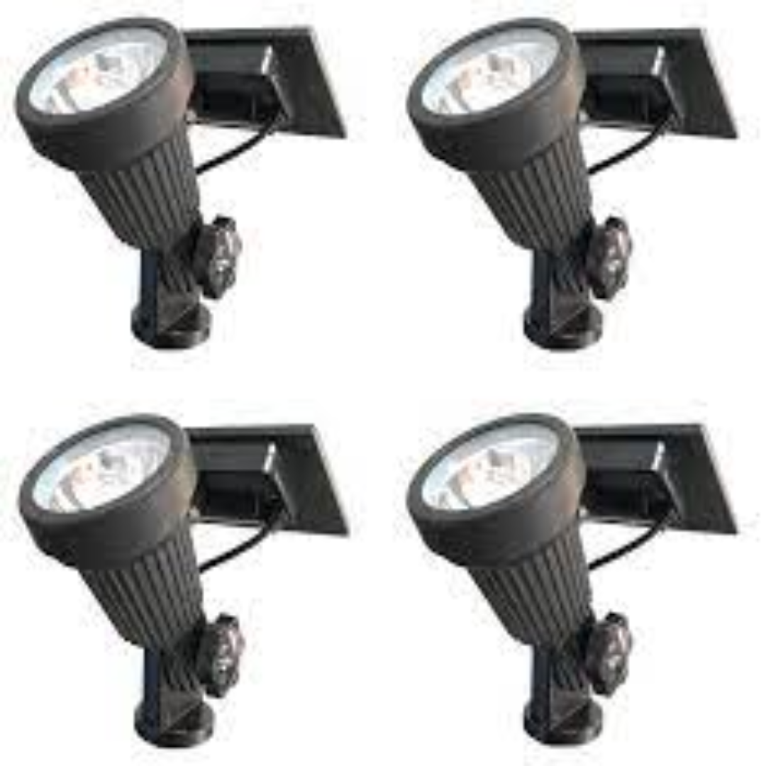 Outdoor Solar Spotlights Ideal For Garden Lighting Use
