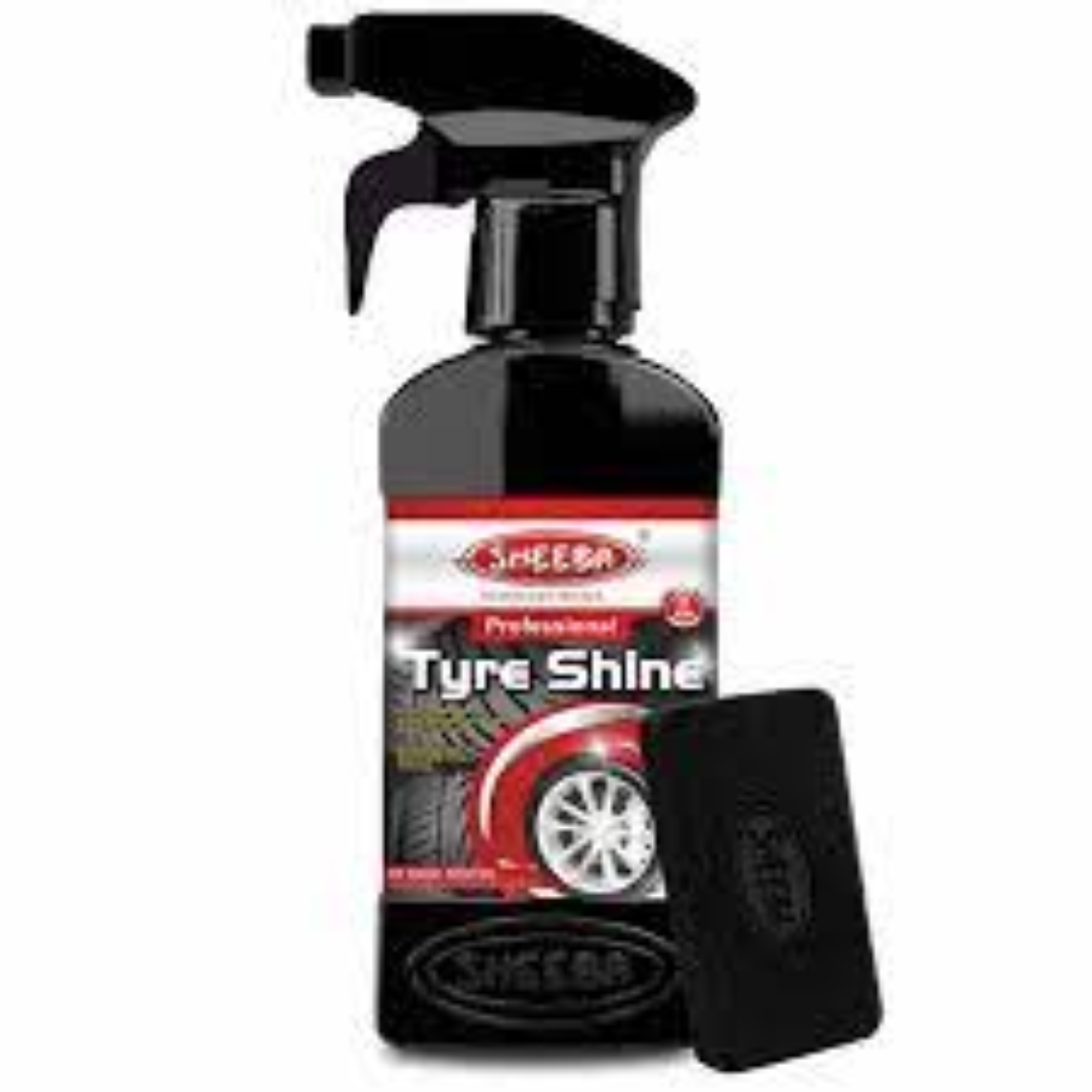 Tyre Shiner For Long-Lasting Glossy Finish