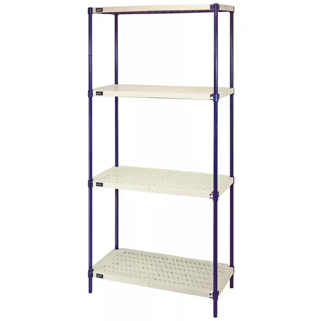 Heavy-Duty Plastic Shelving Systems For Efficient Storage