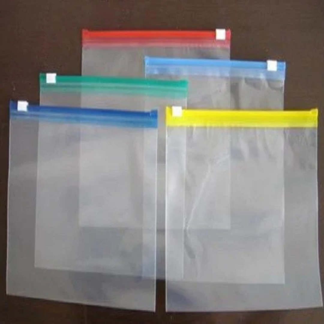 Resealable Plastic Zipper Bags Perfect For Storage