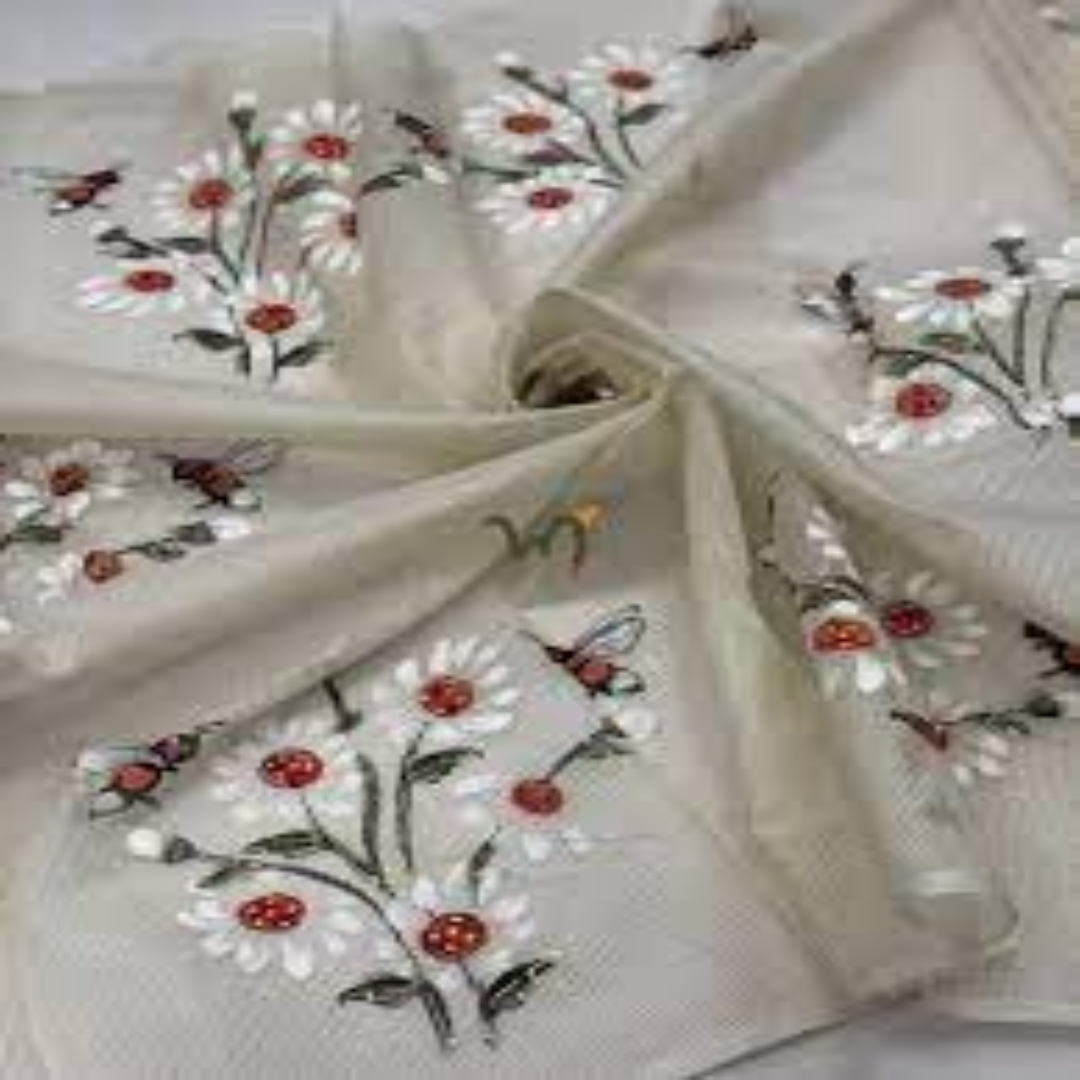 Hand Painted Fabrics Unique Artistic Touch for Interiors