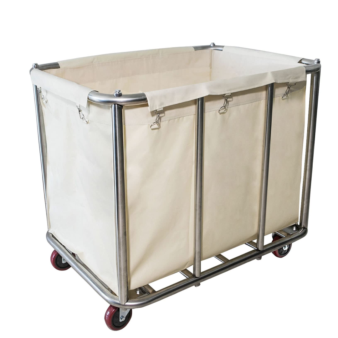 Commercial Laundry Carts Durable With Smooth Wheels