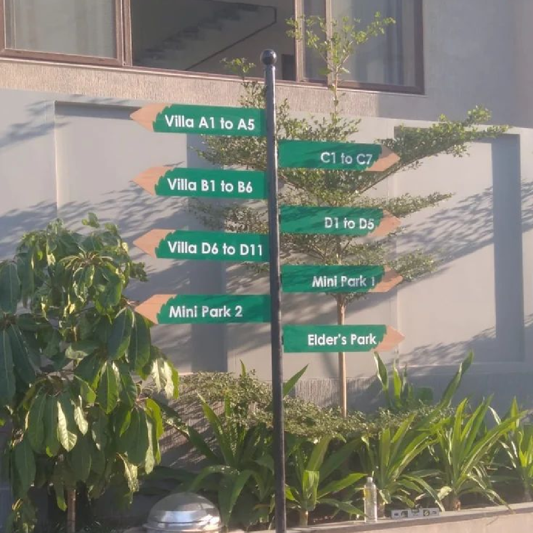 Custom Direction Sign Board for Indoor & Outdoor Navigation