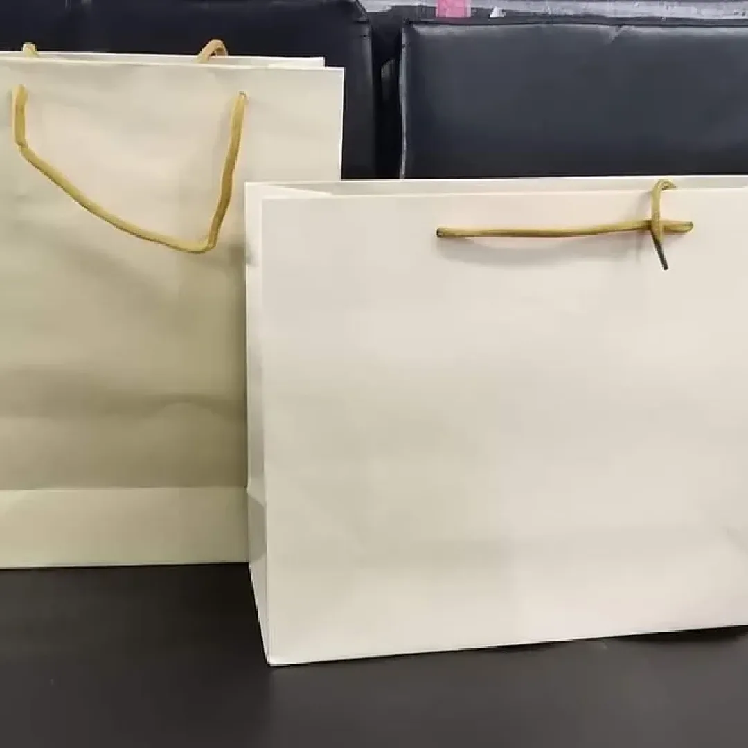 Eco-Friendly Paper Craft Bag - Durable & Recyclable