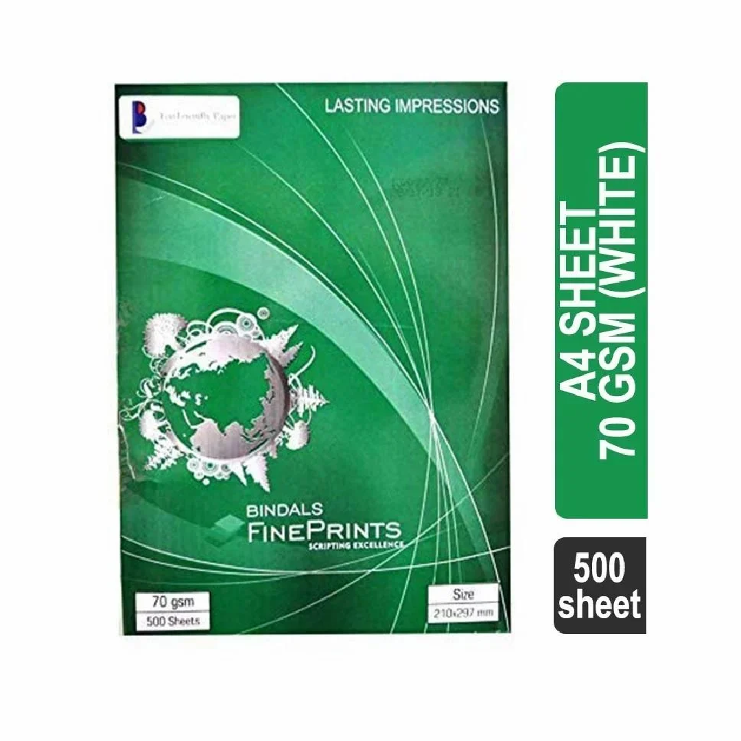 70 GSM Bindals A4 Paper