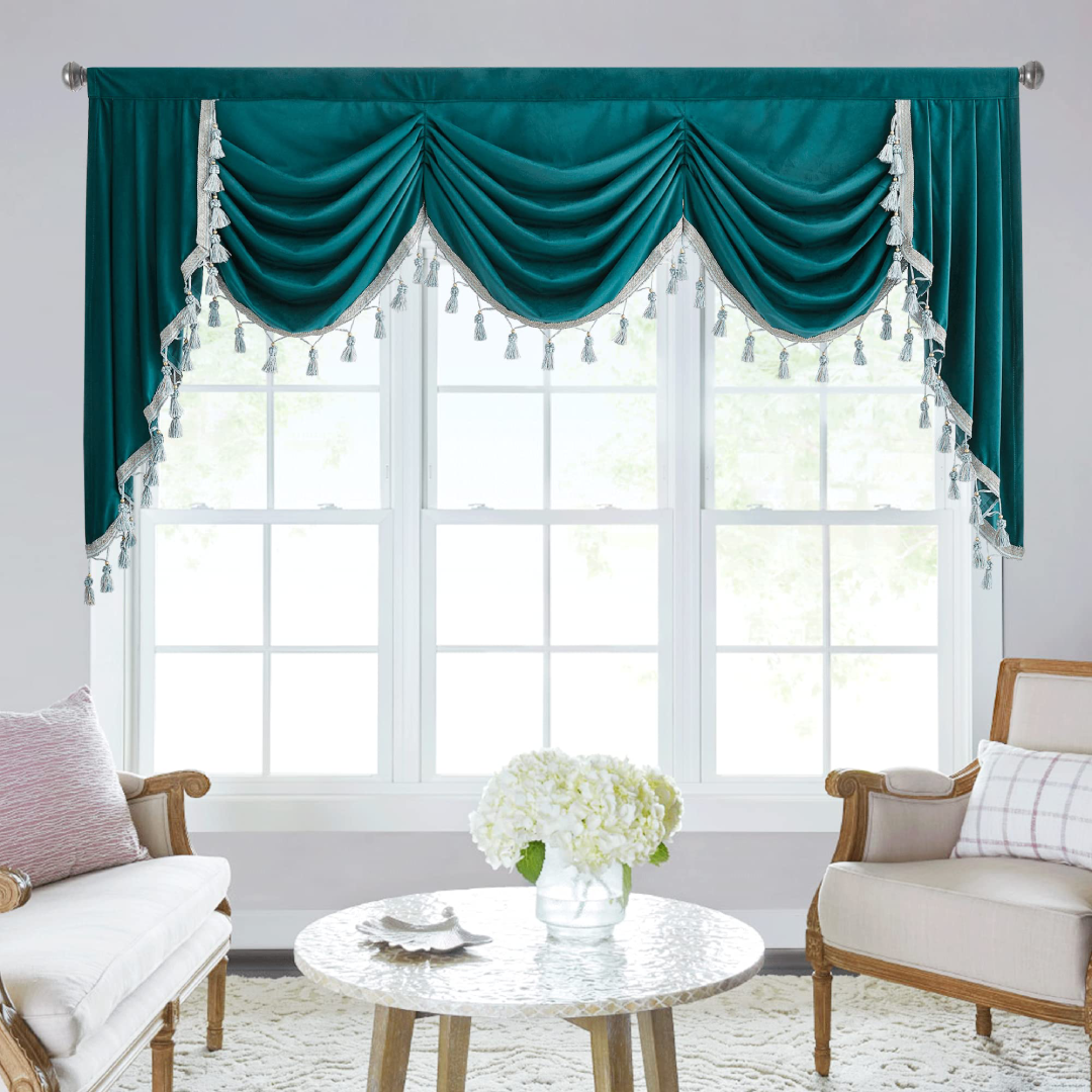 Swag Curtains for Soft Draped Accents and Classic Decor
