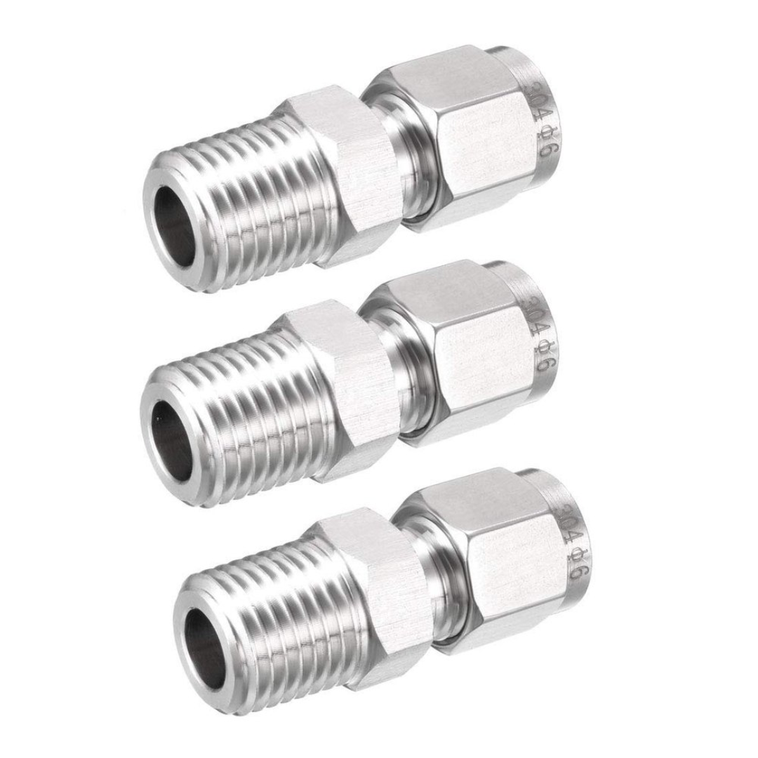 Brass & Steel KE Fittings for Industrial Use