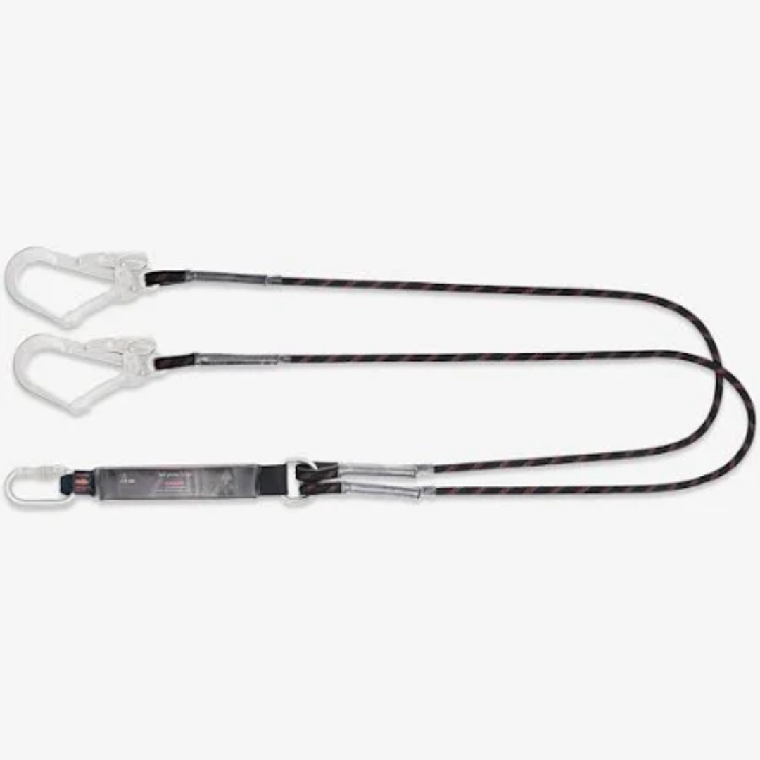 Karam Forked Lanyards with Energy Absorber, PN341N - Wholesale