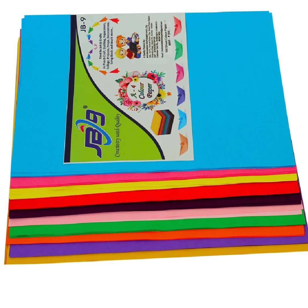 Multicolor A4 Colour Paper, GSM: 80