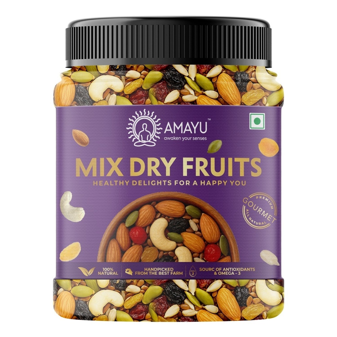 Amayu Mix Dry Fruits 1Kg Premium Pack