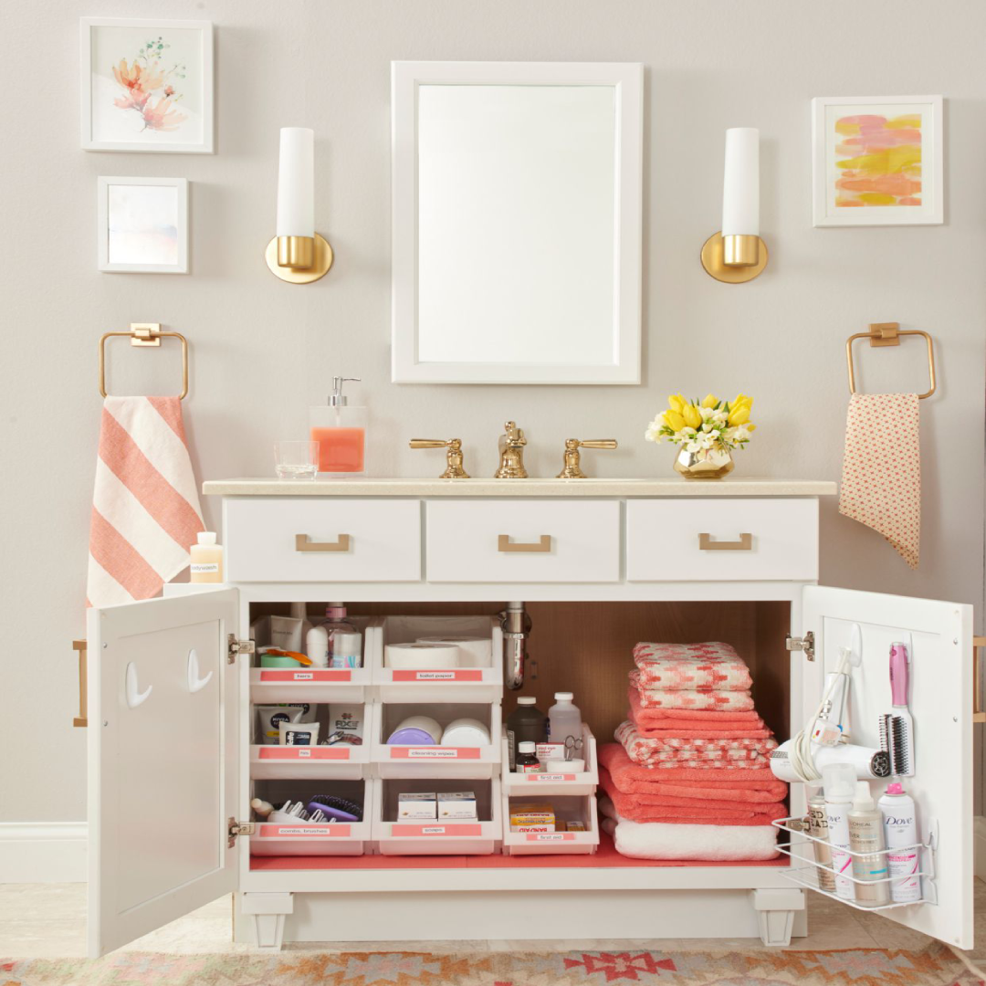 Under Sink Bathroom Cabinet with Drawers – Space Saver | UK Wholesale