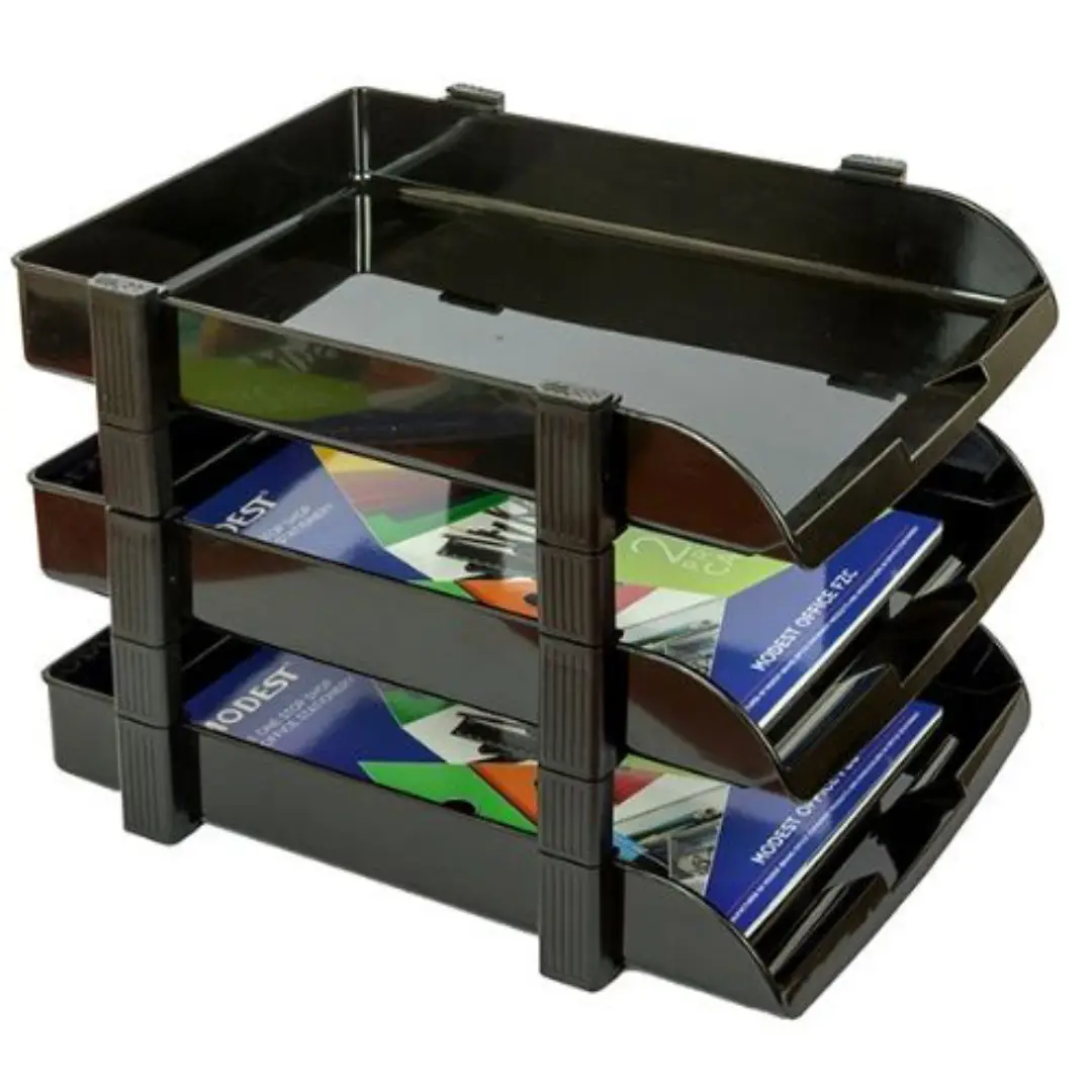 Modest 1758 3-Tier Document Tray UAE Office Organizer