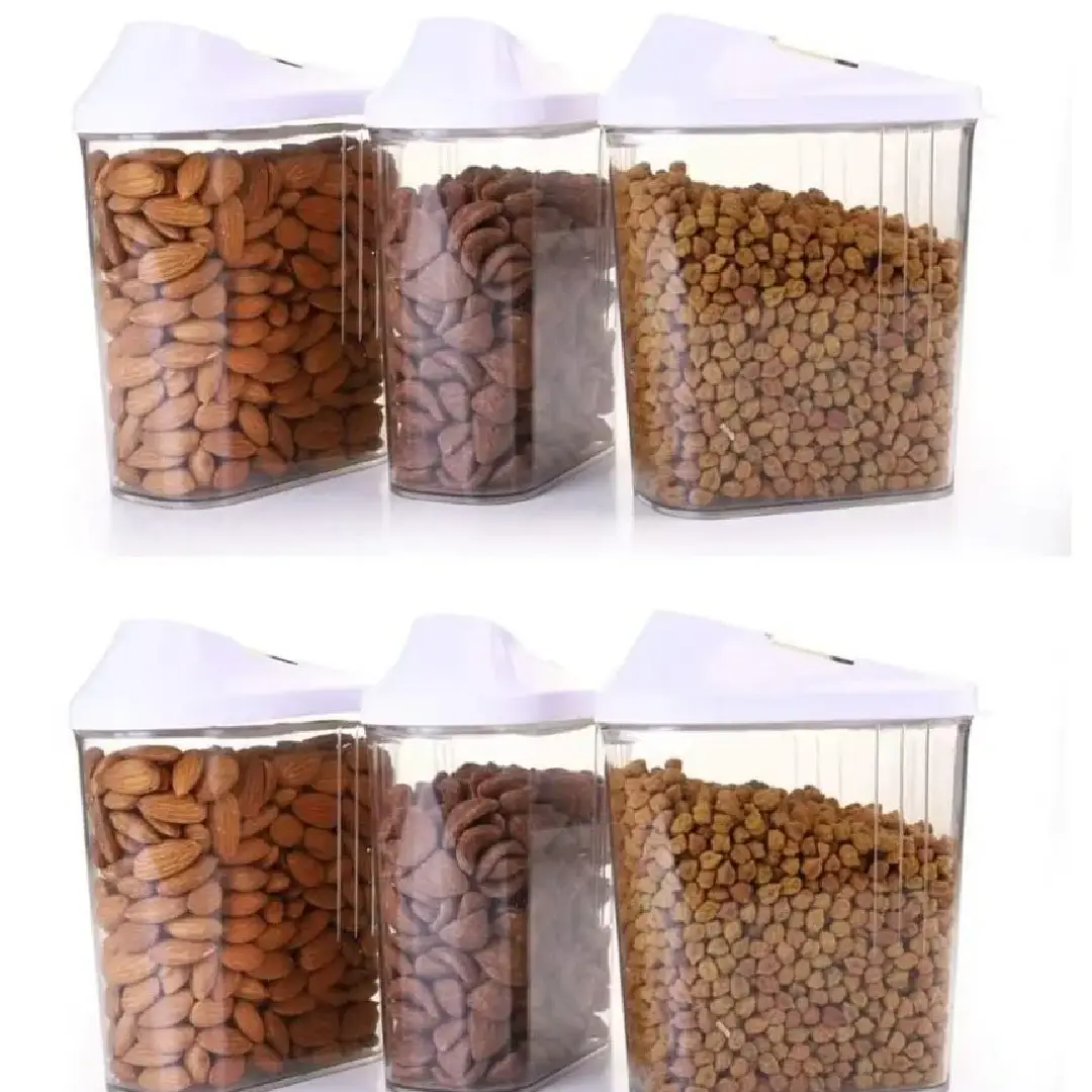 Plastic Easy Flow Food Storage Containers - Airtight & Durable 