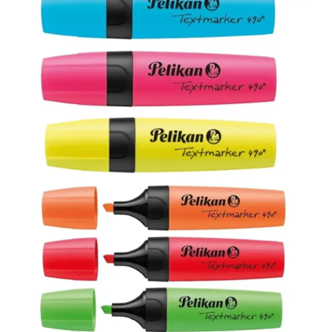Pelikan Text Marker 490 - Pastel & Eco-Friendly Highlighter