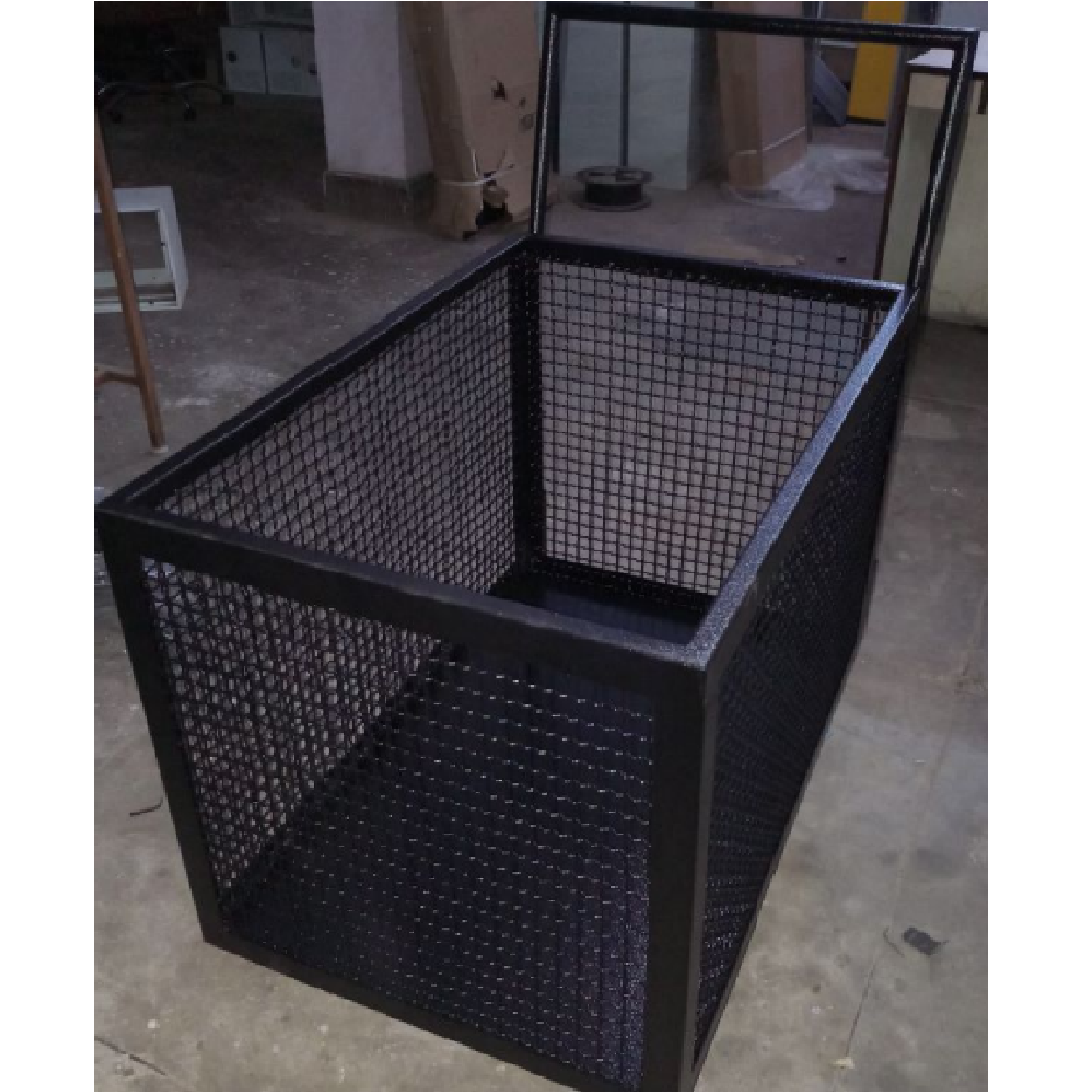 Mild Steel MS CAGE PLATFORM TROLLEY