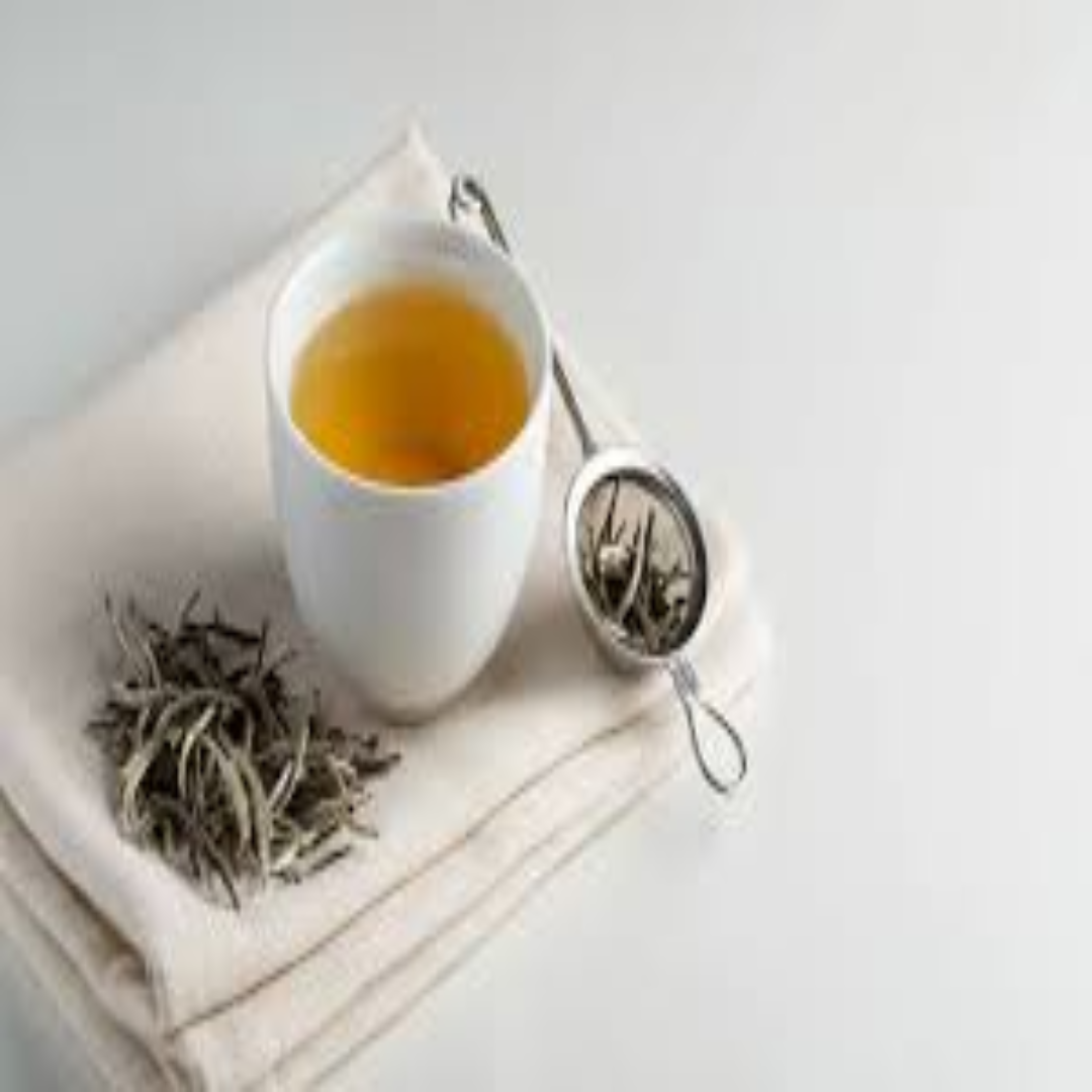 Flavored White Tea Bags with Antioxidants for Light Taste, Skin Glow & Pure Wellness