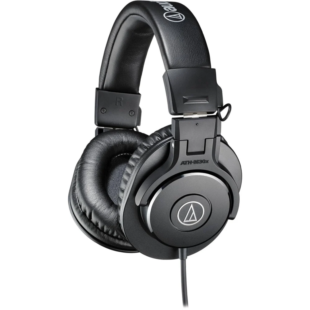 Wired Foldable Audio-Technica ATH-M30x Professional Monitor Headphones